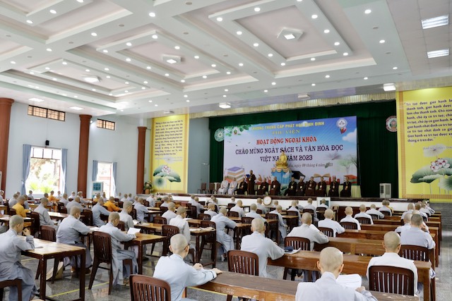 Trường Trung cấp Phật học Bình Định tổ chức thi học kỳ năm cuối